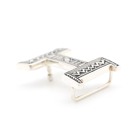 HERMES Silver Belt - Picture 2 of 10